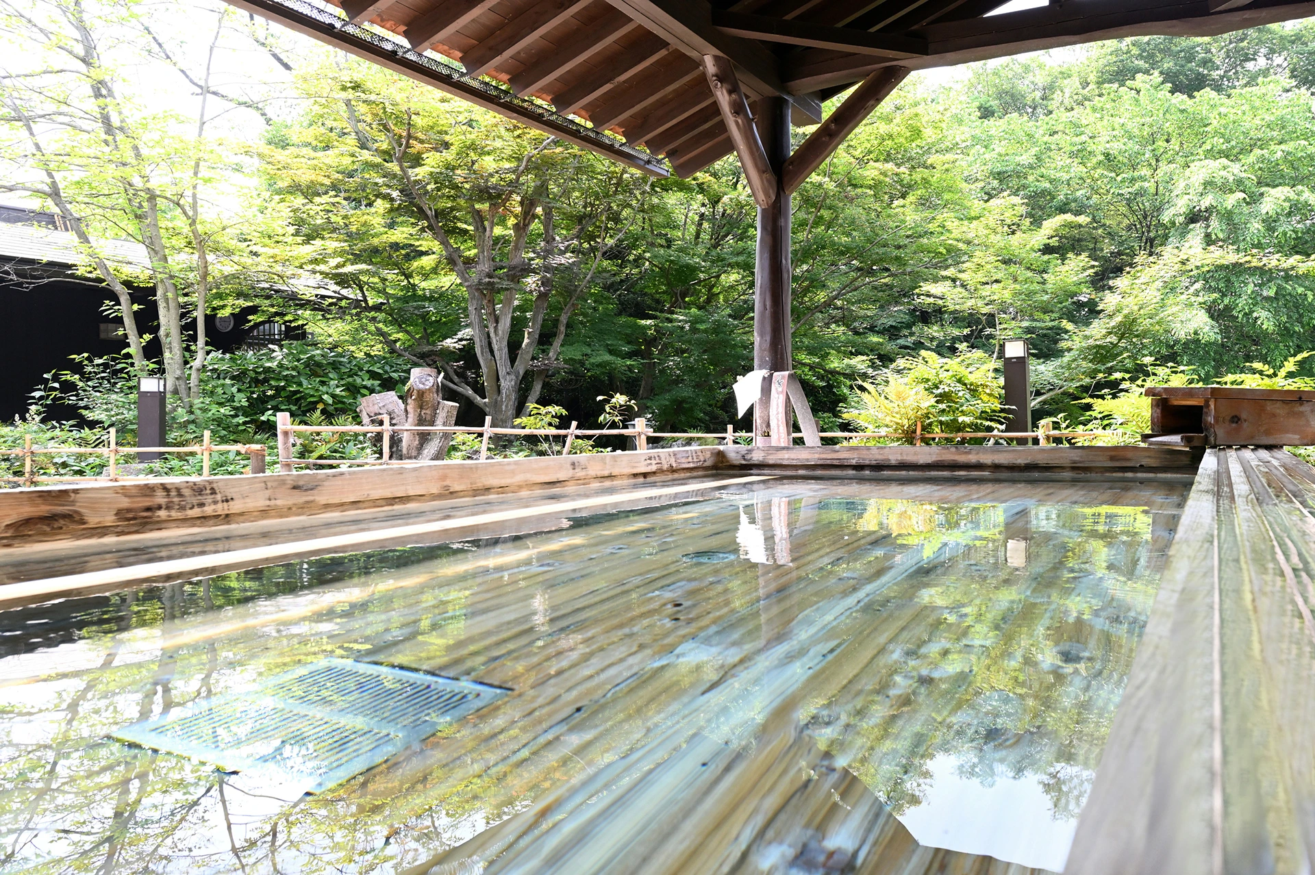  檜風呂からの眺め